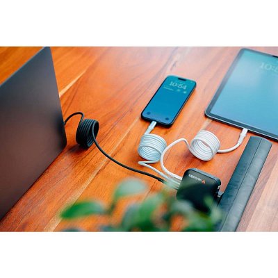 31856 magnet. USB-C kabel 100W 1,2m blue