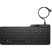 405 Backlit Wired Keyboard CZ Black HP