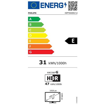40PFS6000 Titan OS Direct LED TV PHILIPS