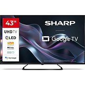 43HP6265E QLED GOOGLE SMART UHD TV SHARP