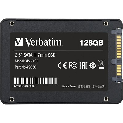 49350 SSD 128GB 2,5'' Vi550 S3 VERBATIM