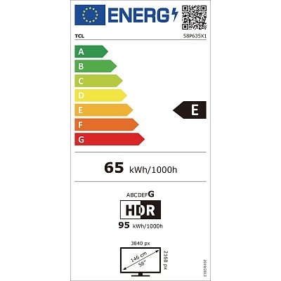58P635 TV LED TCL