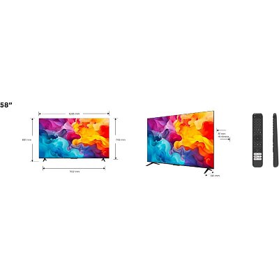 58V6B LED TV TCL