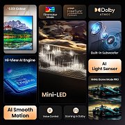 65E87Q MiniLED QLED HISENSE