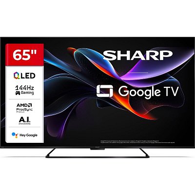 65HR7265E QLED GOOGLE SMART 144Hz SHARP