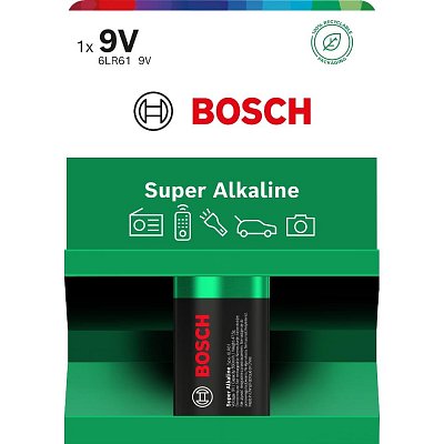 6LR61SA1B/00 Super Alkaline 9V BOSCH