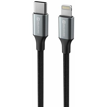 71529203 USB-C/Lightning 1,5M SWISSTEN