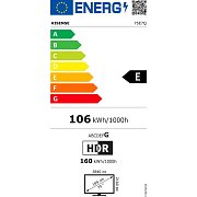 75E7Q QLED TV HISENSE