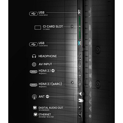 75U8Q Mini LED QLED TV HISENSE