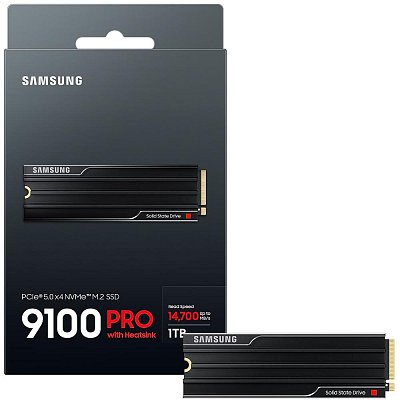 9100 PRO wHeat. PCIe 5.0 NVMe M.2 SSD 1T