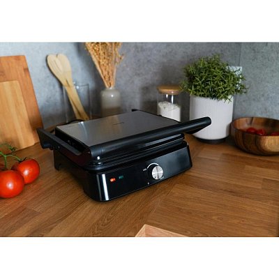 AK-2249 KONTAKTNÍ GRIL ČERNÝ HUSLOG