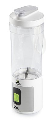 Aku smoothie mixér X-Power to go 120W - bílý - DOMO DO752BL