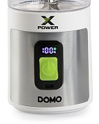Aku smoothie mixér X-Power to go 120W - bílý - DOMO DO752BL