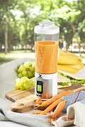 Aku smoothie mixér X-Power to go 120W - bílý - DOMO DO752BL