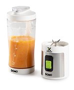 Aku smoothie mixér X-Power to go 120W - bílý - DOMO DO752BL