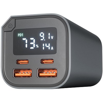 Alu PB s PD 100W 20 000mAh - šedá EPICO