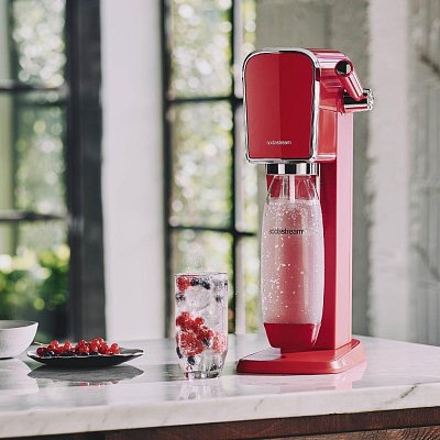 Art Mandarin Red výrobník SODASTREAM