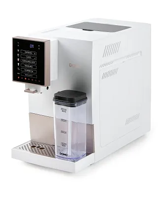 Automatický Espresso kávovar - bílo bronzový - DOMO DO742K