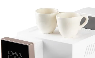 Automatický Espresso kávovar - bílo bronzový - DOMO DO742K