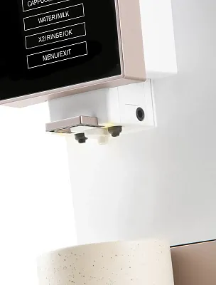 Automatický Espresso kávovar - bílo bronzový - DOMO DO742K