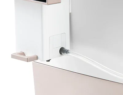 Automatický Espresso kávovar - bílo bronzový - DOMO DO742K