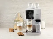 Automatický Espresso kávovar - bílo bronzový - DOMO DO742K