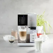 Automatický Espresso kávovar - bílo bronzový - DOMO DO742K
