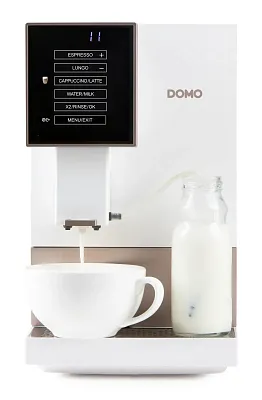 Automatický Espresso kávovar - bílo bronzový - DOMO DO742K