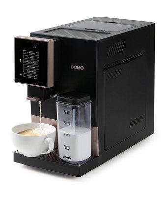 Automatický Espresso kávovar - černo bronzový - DOMO DO743K