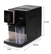 Automatický Espresso kávovar - černo bronzový - DOMO DO743K