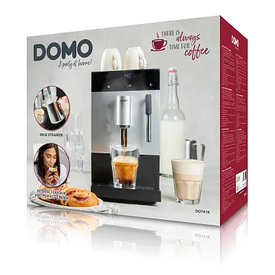 Automatický kávovar s tryskou na mléko - DOMO DO741K
