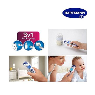 BABY BEZDOTYKOVÝ TEPLOM.STŘÍBRNÁ VEROVAL