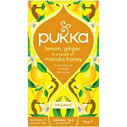 BIO CITRON/ZÁZVOR/MANK/MED 20 SÁČ. PUKKA