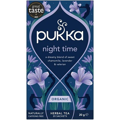 BIO NIGHT TIME 20 SÁČKŮ PUKKA