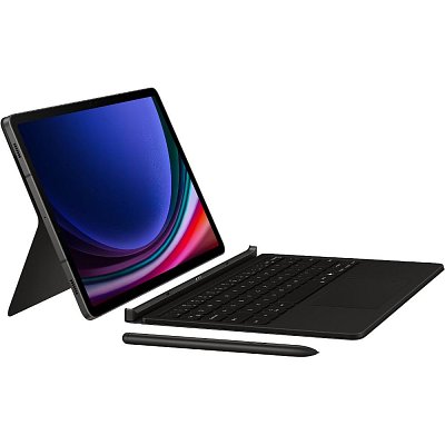 Book Cover keyboard TabS9/S9FE/S10FE BLK