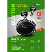 BTW 7200 BLACK TUYA TWS SLUCHÁTKA BUXTON