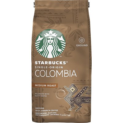 COLOMBIA 200G KÁVA MLETÁ STARBUCKS