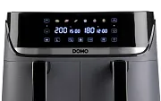 Dvojitá horkovzdušná fritéza 4+4 l - digitální - DOMO DO552FR
