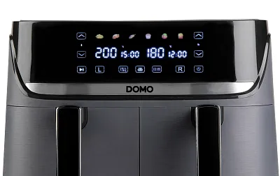 Dvojitá horkovzdušná fritéza 4+4 l - digitální - DOMO DO552FR