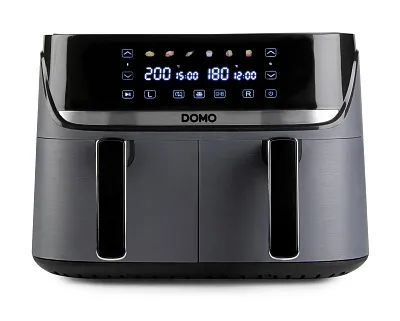 Dvojitá horkovzdušná fritéza 4+4 l - digitální - DOMO DO552FR