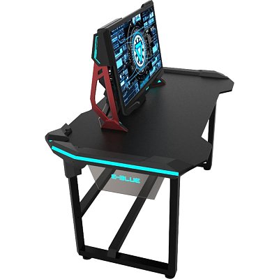 E-Blue Herní stůl EGT536BK RGB E-BLUE