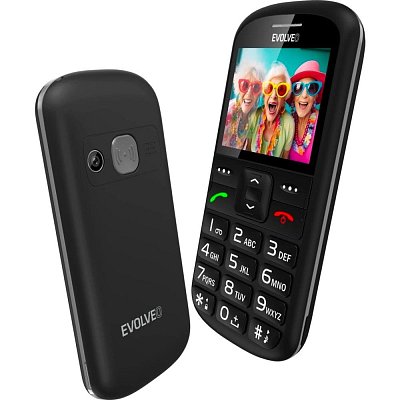 EasyPhone XS pro seniory černý EVOLVEO