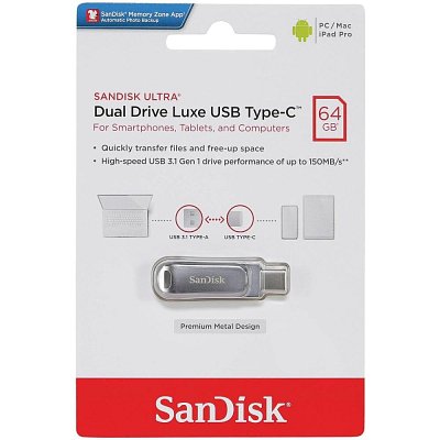 FD Ultra Dual Drive Luxe 64GB SANDISK