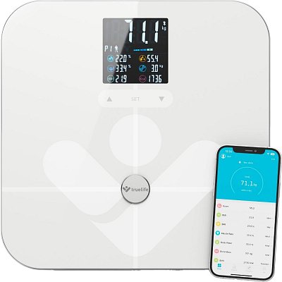 FITSCALE W7 BT WHITE FIT. VÁHA TRUELIFE