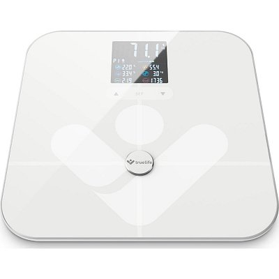 FITSCALE W7 BT WHITE FIT. VÁHA TRUELIFE