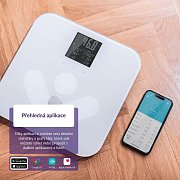FITSCALE W7 BT WHITE FIT. VÁHA TRUELIFE