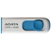 Flash Disk 16GB C008 White ADATA
