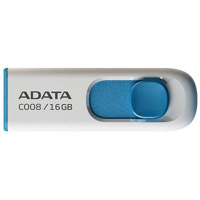 Flash Disk 16GB C008 White ADATA