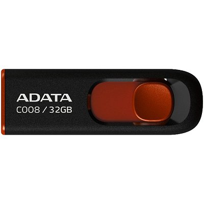 Flash Disk 32GB C008 Black ADATA