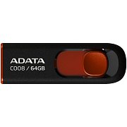 Flash Disk 64GB C008 Black ADATA